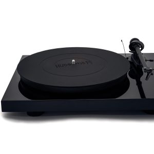 Premium Silicone Turntable Mat – 12" Anti-Static Slipmat for Enhanced Bass, Static Reduction, and Resonance Control in LP Playback